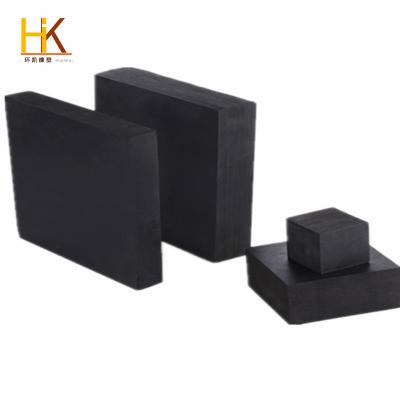 China Anti Slip Shock Absord Solid Natural Rubber Sound Insulation Rubber Muffler Bumper Block for sale