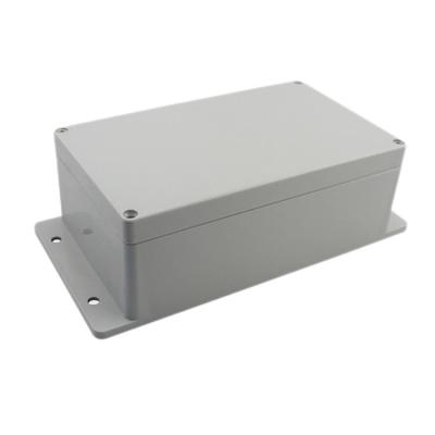 China Electronic Equipment 200*120*75mm Outdoor ABS Plastic Waterproof Junction Box IP66 Waterproof Junction Box 4 Screws Lug for sale