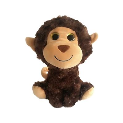 China Custom Soft Plush Toy Low Price Brown Soft Plush Eyes Plush Toy for sale