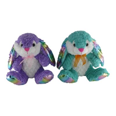 China 2021 New Soft Stuffed Animal Rabbit Easter Bunny Plush Toys With Long Ears for sale