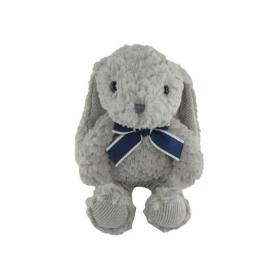 China Easter Animal Bunny Plush Toys Rabbit Stuffed Plush With Bow Tie for sale