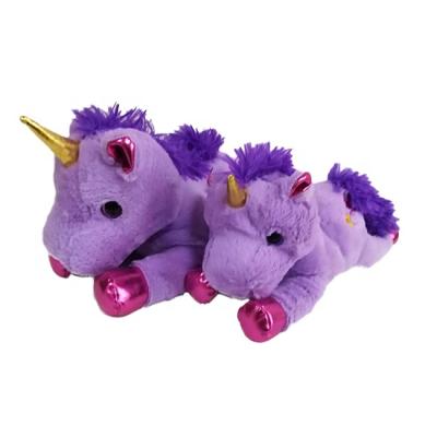 China Plush Maker Custom Make Design Your Own Soft Animal Doll Custom Stuffed Embroidery Unicorn Plush Toy for sale