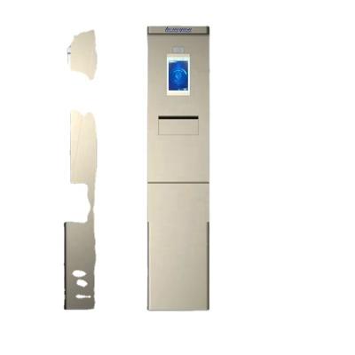 China Foam Soap Dispenser AI Temperature Testing Equipment With Automatic Disinfection Liquid Spray Tissue And Recycle Bin for sale