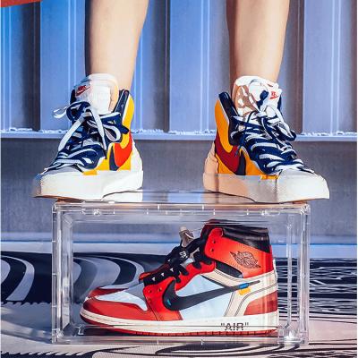 China XingYou Sustainable Shoe Boxes Wholesale Shoes Box Storage Transparent Plastic Storage Shoe Box for sale