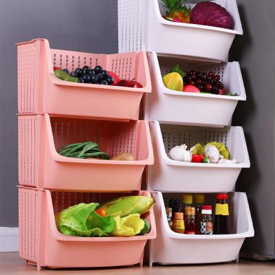 China XingYou Viable Kitchen Shelf Storage Vegetable Or Fruit Storage Rack Kitchen Storage Shelves for sale