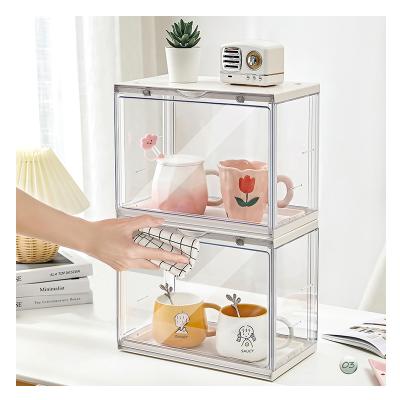 China Fashion XingYou Dust Proof Custom Storage Box Decorate Storage Boxes Portable Cup PP Storage Box for sale