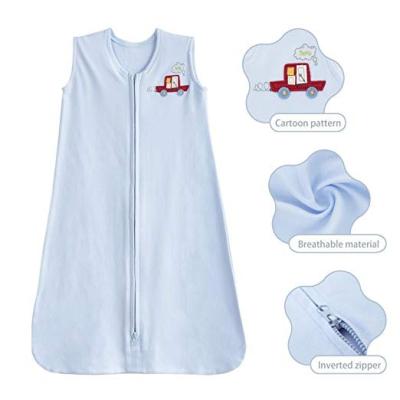 China 4 Season Baby Antibacterial Prime Organic Cotton Knitted Sleeping Bag , Kids Sleeping Bag for sale