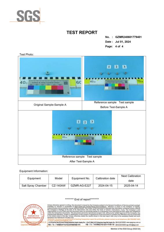 Neutral Salt Spray (NSS) Test - Guangdong Jinhan Technology Co.,LTD