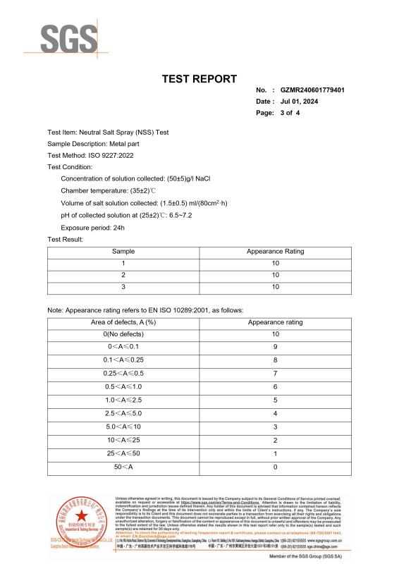 Neutral Salt Spray (NSS) Test - Guangdong Jinhan Technology Co.,LTD