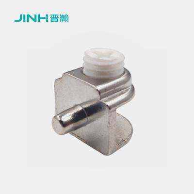 China Industrial C Shape Glass Mounting Clips Furniture Hardware For 8 Thickness Glass for sale