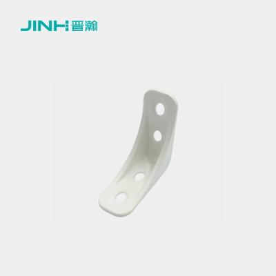 China 15*30mm Plastic Corner Brackets, Furniture Connecting Fitting For Flat Packed Furniture for sale