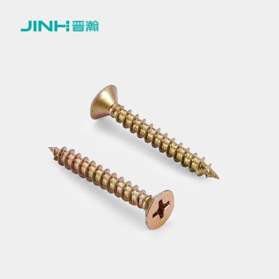 China Long Term Durability Fibre Board Screws 30mm Customizable For RTA Furniture for sale