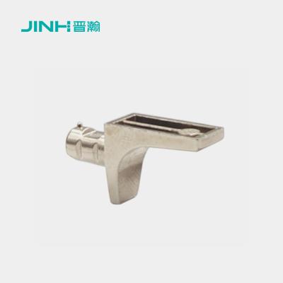 China Rectangle 8mm Shelf Pins Zinc Alloy Metal Shelf Pins for Kitchen Cabinet for sale