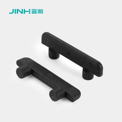 China 39.6mm Black Plastic Shelf Pegs OEM Customizable With Versatile Design for sale