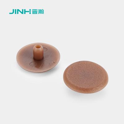 China Quick Assembly 12mm Screw Caps Industrial Screw Cover Caps For Flat Pack Furniture for sale