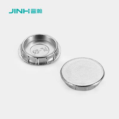 China Plastic Diameter 10mm Screw Caps Versatile Fittings For Flat Pack Furniture for sale