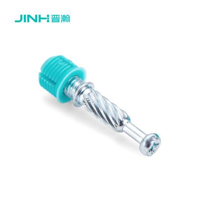 China Jh-2147 Steel Minifix Spreading Bolts 36mm Cabinet Hardware For Panel Furniture for sale