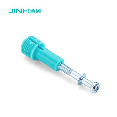 China Jh-2064 Steel Minifix Spreading Bolts 40mm Flat Pack Furniture Fitting For Flat Pack Furniture for sale