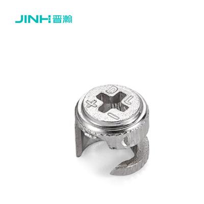 China Lightweight Carbon Steel Cam Lock Nuts OEM Customized For Modular Furniture for sale