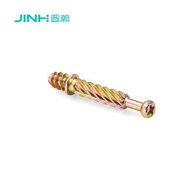 Chine Jh-2031 Boulons de connexion minifixes en acier au carbone de 40 mm de longueur pour meubles en panneau à vendre