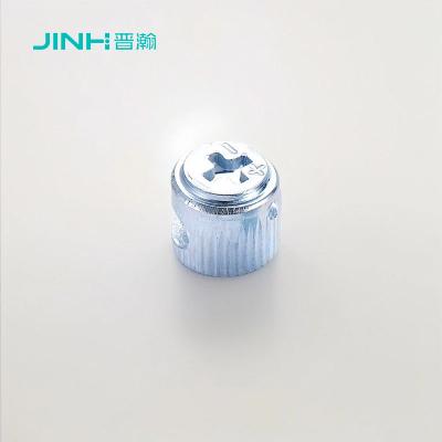 China Zinc Plated Furniture Cam Fitting for Flat-Pack Office Furniture in Cold Rolled Steel for sale