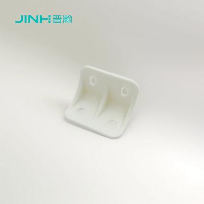 China 13x13mm Plastic L-brackets, Cabinet Connector for Flat-Pack Furniture for sale