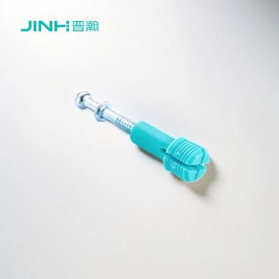 China Jh-2064 Precision Cam Dowel Screw 40mm Heavy-Duty Panel Joining Dowel For Flat Pack Furniture Systems for sale