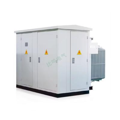 China Power Customized wind power station 100a box-type transformer box-type substation for wind power industrial and commercial for sale