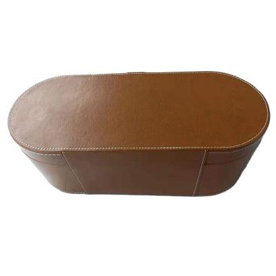 China Other PU Leather Waterproof Dustproof Storage Box Gift Case For Hair Dryer Accessories for sale