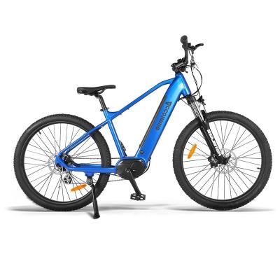 China Aluminum Alloy Bike /Popular Design Carbon Fiber Electric Mountain Electric Bike With Mid Motor 27.5/29 Drive Assist Electric Bicycle for sale