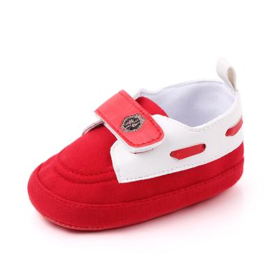 China New Arrival Baby Canvas Shoes Anti-slippery Soft Sole For Boy Loose Patchwork Design for sale