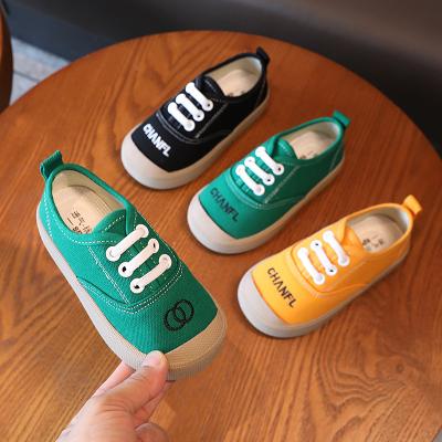 China Fashionable Lightweight Canvas Sneakers Deodorization Comfortable Kids School Sports Shoes For Girls for sale