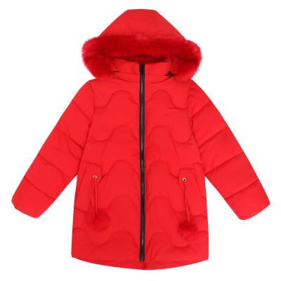 China 2020 New Arrival Fashion Letter Kids Breathable Girl Clothes Thermal Cotton Coat for sale