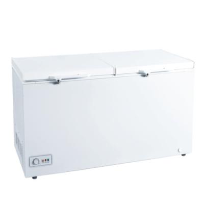 China Commercial Single-temperature Double Door Large Capacity Chest Deep Freezer for sale