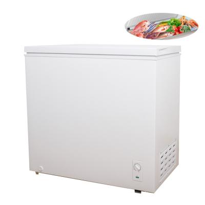 China Single-temperature Supermarket Deep Temperature Ultra Low Chest Freezer For Meat And Fish for sale