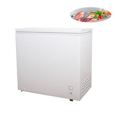 China Commercial Single-Temperature Deep Seafood and Flesh Ultra-Low Temperature Chest Freezers for sale