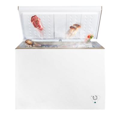 China Single-temperature Single-temp Ultra-low Temperature Solid Door Fish Chest Freezer for sale