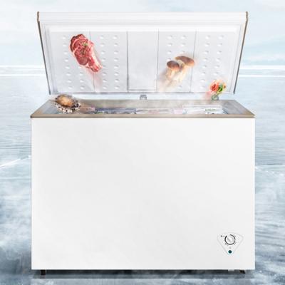 China Commercial 95 Liter Single Temperature Fast Deep Fish Frezer Single-Temperature Chest Freezer for sale