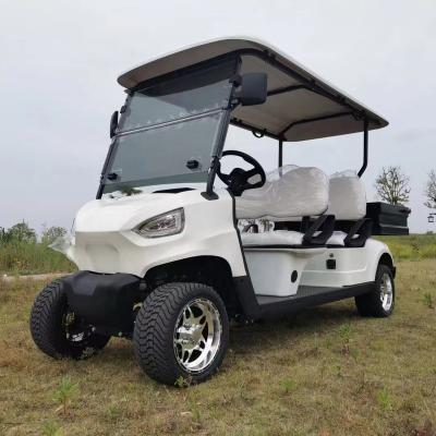 China 72V 5000W POWER 4 seater hunting car with short container ev golf cart 12' for sale