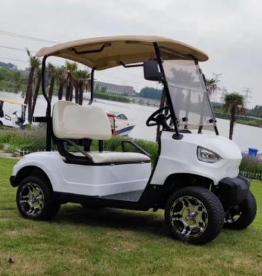 China new 2 seats club car 72V chinese electric golf cart lithium battery 12' for sale