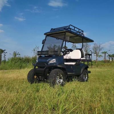 China 2023 New 5000W POWER 72V 4 Wheel 4 Seater Chinese Electric Golf Cart 12' for sale