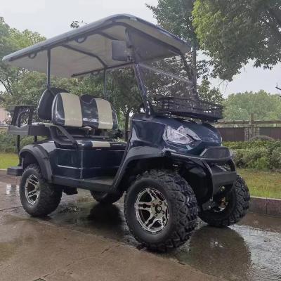 China custom low speed battery operated 4 seater club car 72V electric golf cart for sale 14' for sale