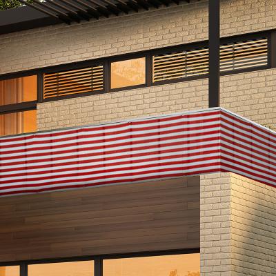 China POLY 100% Outdoor Balcony Barrier Fencing Balcony Fencing Net Privacy Barrier Screening for sale