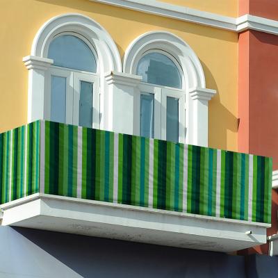 China POLY Customized privacy screen barrier shade fabric /balcony wind protection for sale