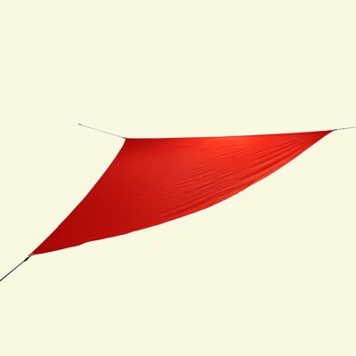 China POLY simple waterproof red sun shade fabric for sale