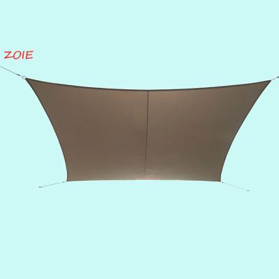 China Camping POLY Shade Sun Shade Sail Shade Sunshade Pool Patio Garden Canopy Shade Waterproof Outdoor Sail Tent for sale