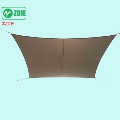 China Camping POLY Shade Sun Shade Sail Shade Sunshade Pool Patio Garden Canopy Shade Waterproof Outdoor Sail Tent for sale