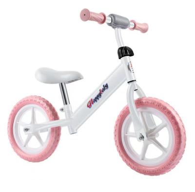 China Children Bike Balance Bike 2021 New Model Mini Balance Bicycle For Kids Ride On Car Balance Bike For Kids Toy Steel Frame Power Style Soft Tail Gross for sale