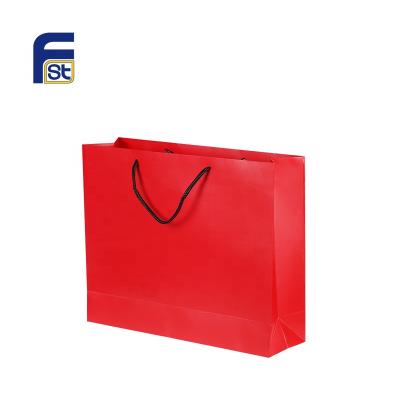 China OEM Recyclable Custom Retail Luxury Gift Paper Shopping Bags With Handles for sale