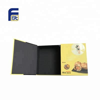 China Recycled Materials Wholesale Cheap Price Paper Printing Moon Cake Box Packaging for sale